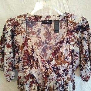 Stretchy Knit Multi Colored Dress